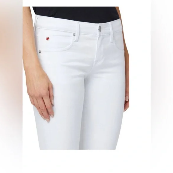 HUDSON Viceroy Knee Denim White Shorts size 28 - Picture 5 of 9